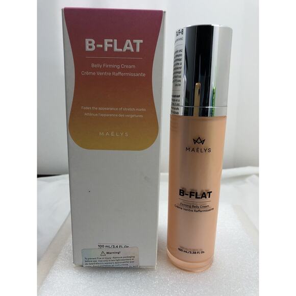 Maelys B-Flat Firming Belly Cream Cellulite Reduction 3.38oz New - Picture 1 of 3